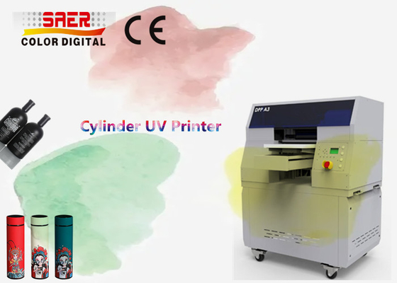 Digitale Zylinderdruckmaschine Aluminiumdrucker / Digitale Zinnzylinderdruckmaschine / Kosmetikflaschendruckmaschine