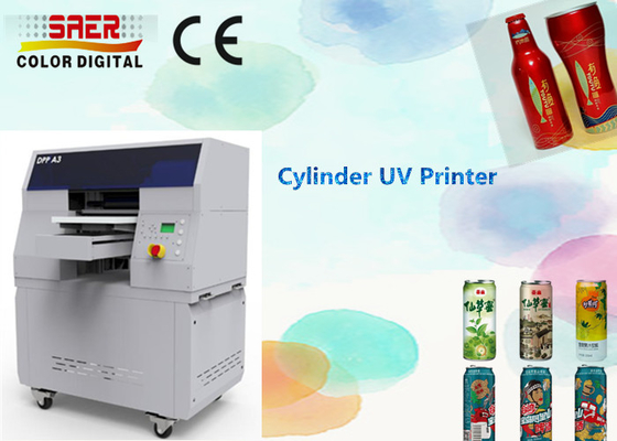Hochgeschwindigkeits-360-Runddruckmaschine Digitale UV-Flaschendruckmaschine / Zylinder-UV-Drucker