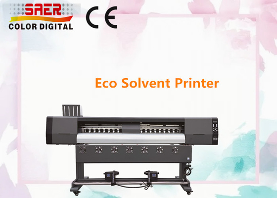 Drucker Lösungsmittel Drucker CMYK Flex Banner Öko-Lösungsmittel