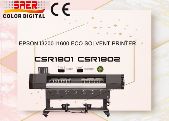 Eco-Lösungsmitteldrucker CMYK-Flex-Bannerdruckmaschine