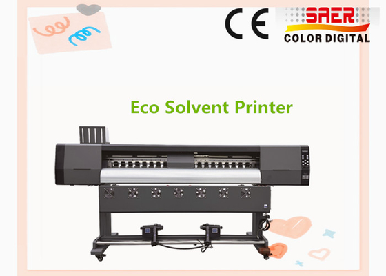 Eco-Lösungsmitteldrucker CMYK-Flex-Bannerdruckmaschine