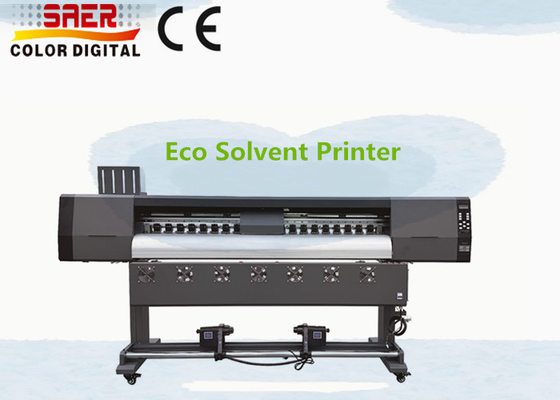 Öko-Lösungsmittel-Drucker mit hochauflösender Vinyl-Bannerdruckmaschine
