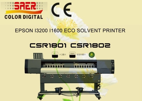 Öko-Lösungsmittel-Drucker-Maschine Tarpaulin / Flex-Banner / Vinyl-Druckmaschine Hochgeschwindigkeits-Inkjet-Drucker