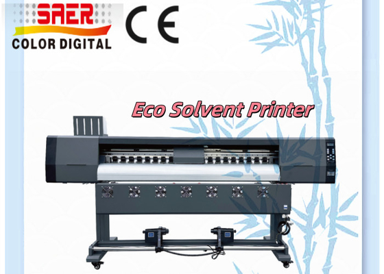 Öko-Lösungsmittel-Drucker-Maschine Tarpaulin / Flex-Banner / Vinyl-Druckmaschine Hochgeschwindigkeits-Inkjet-Drucker
