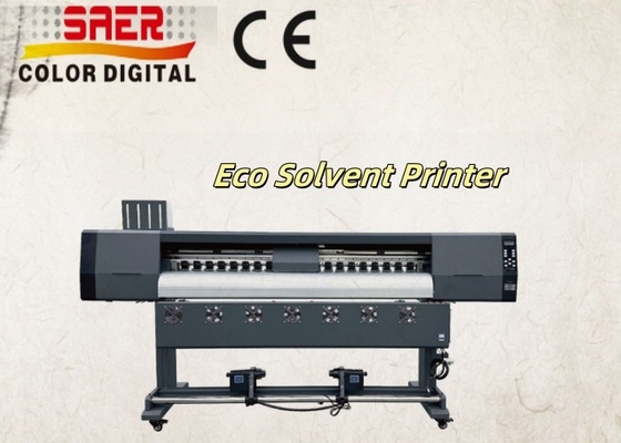 4 Farbdruck und geschnittene Leinwand Ölmalerei Vinyl Aufkleber flex Banner Öko-Lösungsmittel-Drucker