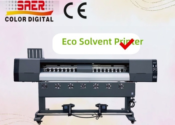 Banner-Plotter Großformat-Öko-Lösungsmittel-Drucker für Tapetendruck PVC-Blätter Auto-Aufkleber Lichtblätter