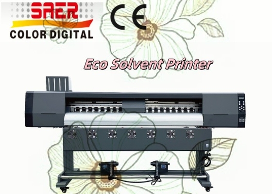 Vinyl Stickers Druckmaschine Öko-Lösungsmittel-Plotter und Digital Inkjet Label Öko-Lösungsmittel-Drucker