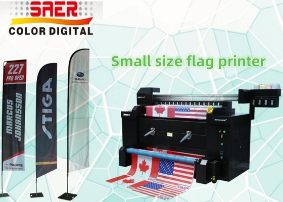 Vollfarbige digitale Inkjet-Flaggendruckmaschine zur Herstellung von Flaggen