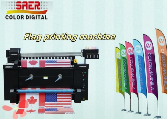 Flaggen Werbewerbung Textildruckmaschine Flaggendruckmaschine
