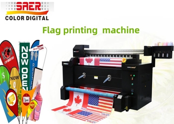 Digitales Drucken Kleinstformat-Drucker Banner Flaggen / 1,2 m Flaggendrucksystem