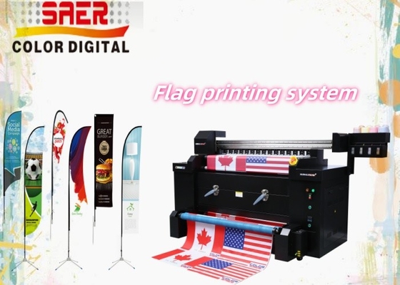 Fabrik-Direktverkauf Farbstoff-Sublimations-Flagendruckmaschine mit hoher Auflösung