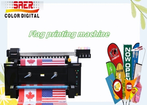 Direktdruck Polyester Stoffflagge Druckmaschine alles in einem Textildrucker