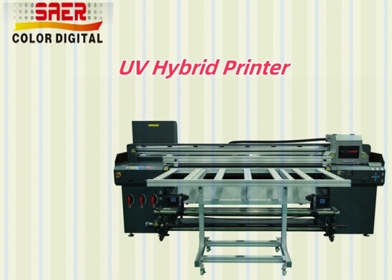 Hybrid UV-Drucker Leinwand 1,8 m Hybrid UV-Drucker für verschiedene Materialien