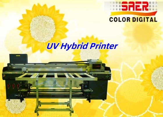 Hybrid UV-Drucker Leinwand 1,8 m Hybrid UV-Drucker für verschiedene Materialien