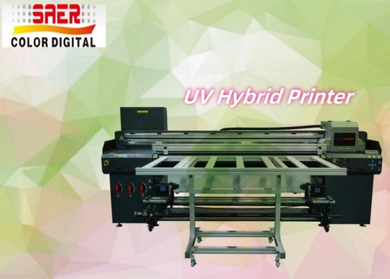 SAER Super Rabatte Großformat-Roll-zu-Roll- und Flachbett-UV-Hybriddrucker