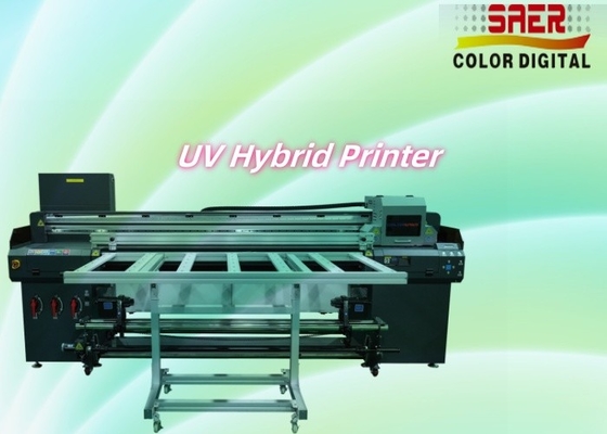 Großformat-Hybrid-UV-Roll-to-Roll- und Flatbed-Drucker Multifunktionaler Inkjet-Drucker