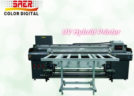 Großformat-Hybrid-UV-Roll-to-Roll- und Flatbed-Drucker Multifunktionaler Inkjet-Drucker
