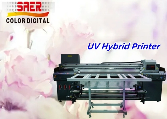 Digitale UV-Hybrid-Drucker Flatbed & Roll to Roll UV-Drucker