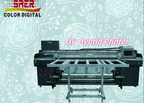 Fabrik-Direktlieferung Hochgeschwindigkeits-UV-Flachbett und Roll-to-Roll-Hybrid-Drucker