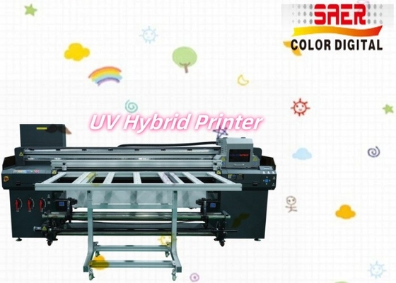 Digitale automatische UV-Drucker Roll-to-Roll und Flatbed Hybrid UV-Druckmaschine