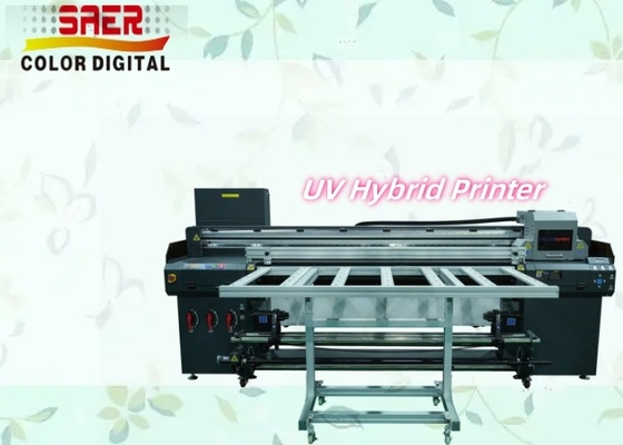 1.8m Einjährige Garantie Technischer Support Roll-to-Roll und Flatbed UV-Drucker Außen- und Innendruckmaschine