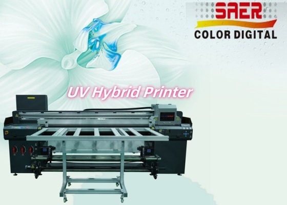 Roll-to-Roll und Flachbett UV-Hybrid-Drucker Produktfreundlich 180cm Breite UV-Drucker