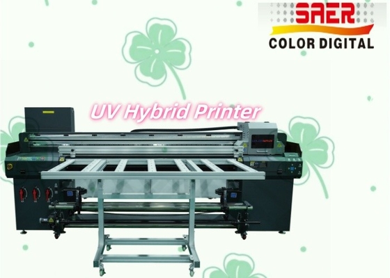 SAER UV-Plotter Hochauflösungsdruckkopf Großformat-Roll-to-Roll- und Flatbed-UV-Hybriddruckmaschine