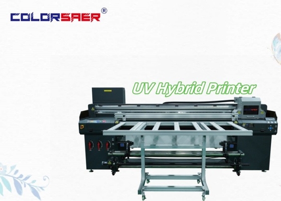 China Fabrik Direktverkauf 1800MM All in One Digital Inkjet UV Hybrid-Drucker