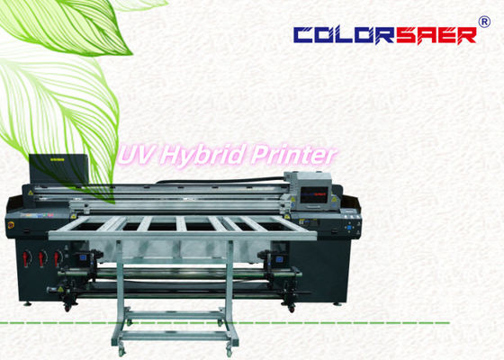6 Fuß flacher und Roll-to-Roll UV-Hybrid-Drucker Plakat Banner Aufkleber Deckenfilm Großformat-Plotter