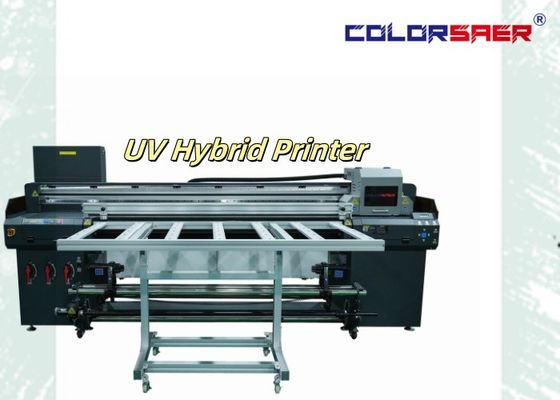 6 Fuß Digital UV Plotter Flatbed & Roll To Roll UV Hybrid Druckmaschine mit Maintop oder ONYX Software