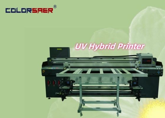 Neues Design 1,8 m 6ft Roll-to-Roll und Flatbed UV-Drucker für verschiedene Materialien