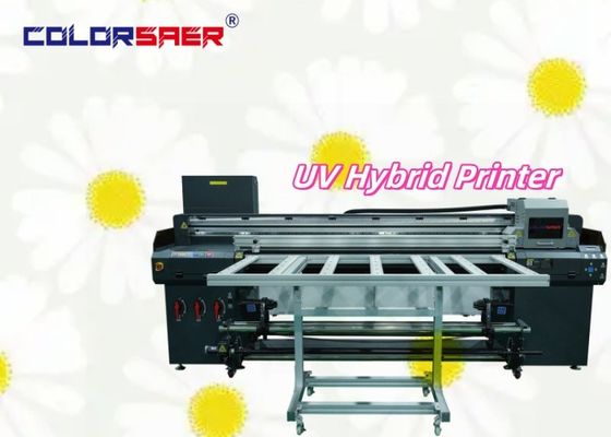 Fabriklieferung UV-Hybrid-Drucker Roll to Roll & Flatbed UV-Plotter für Banner-Vinyl-Holzglas-Lederdruck
