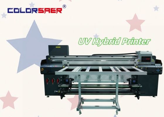 Roll-to-roll Flachbettdruck UV-Hybriddrucker für Plakate Werbung Elektronische Dekorationsmaterialien Handwerk