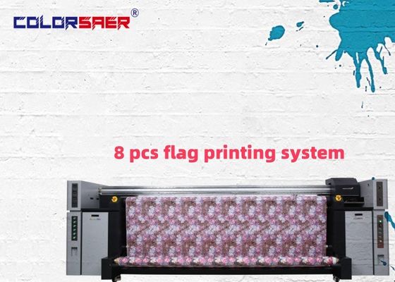 Schanghai-Fabrik Großformat Farbstoff Sublimation Textil / Stoff Tintenstrahldruckmaschine