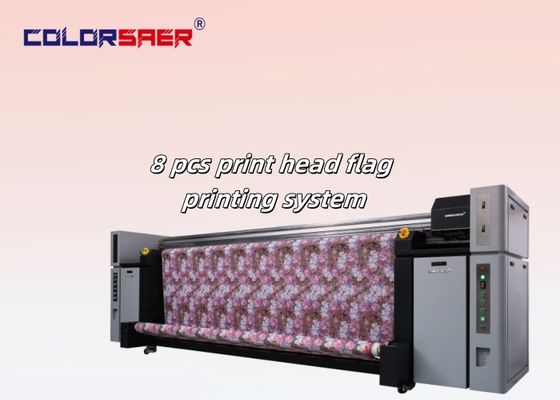 Großformat-Roll-to-Roll-Druckmaschine für Baumwolle und Polyester-Textilien