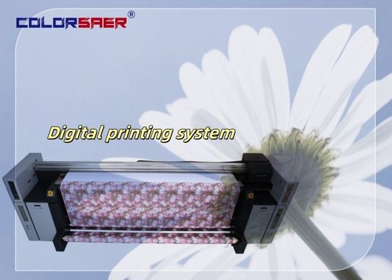 Farbdrucker SAER 3200mm All-in-One Hochgeschwindigkeits-Textilsublimationsdrucksystem für Stoffdruck