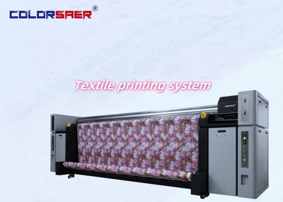 Qualitätssicherung 8-teiliges Tintenstrahl-Stoffdrucksystem C M Y K Farbdrucker Sublimationsplotter