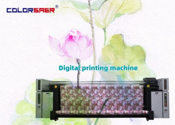 Stoff Textildruckmaschine Sublimation 8 Köpfe Inkjet Sublimationsdigitaldrucker High Speed