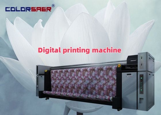 Stoff Textildruckmaschine Sublimation 8 Köpfe Inkjet Sublimationsdigitaldrucker High Speed