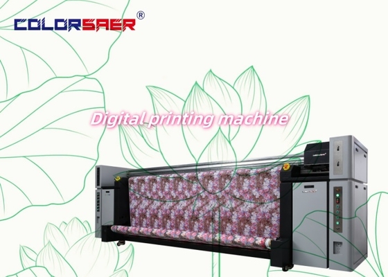 Direktdruck auf Polyester- und Baumwoll-Drucker mit 8 Köpfen Professionelle Druckmaschinen für Rollenware