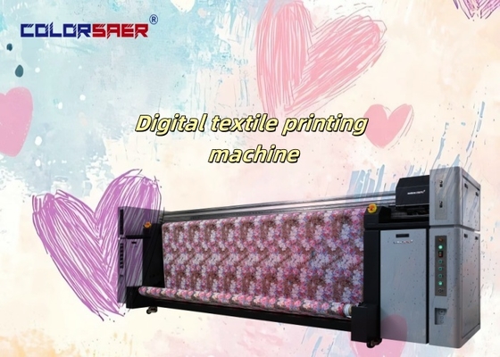 SAER 3.2m Digitaler Textildrucker mit 8 Epson-Druckköpfen CMYK