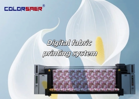 Epson Head Digitale Stoffdrucker mit 3,2m Druckbreite