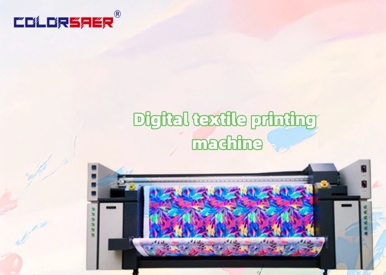 Automatischer digitaler Textildrucker 2200 mm mit 3 Epson i3200-Kopfen