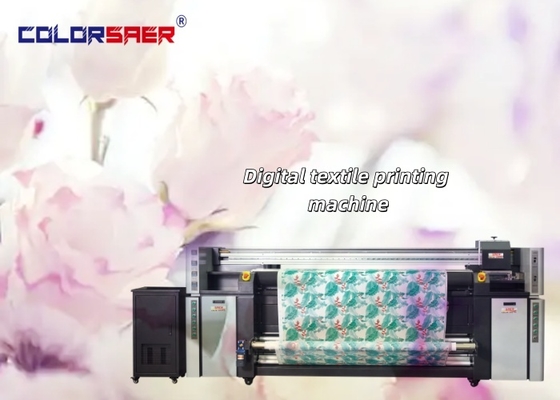 SAER digitale Textildruckmaschine Stoffplotter mit Heizung und Filter All-in-One Drucker