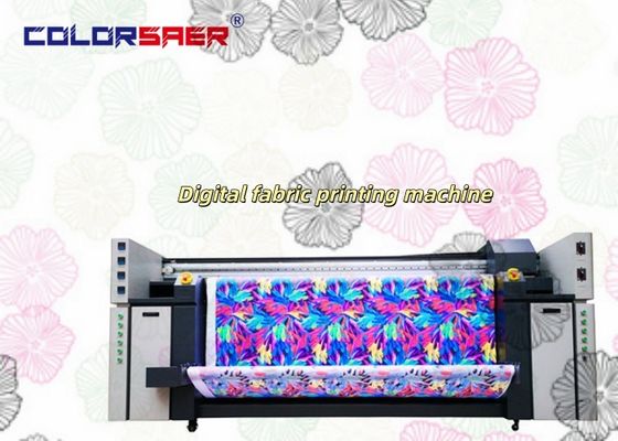 Textildrucker Digitaler Stoffdruckmaschine Sublimationsdrucker Guter Hersteller 4 Köpfe Inkjet-Drucker