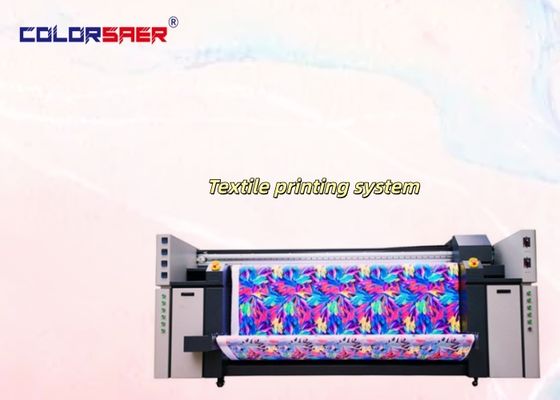 Großformat-Textildruckmaschine mit Fixiereinheit, Heizung, All-in-One-Plotter, Hochgeschwindigkeits-Mehrfarben-Digitaldrucker