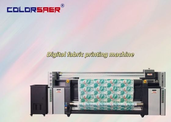 Direct to Fabric High DPI Textile Digitalprinter mit Heizung All-in-one Plotter für Baumwoll- und Polyestergewebe