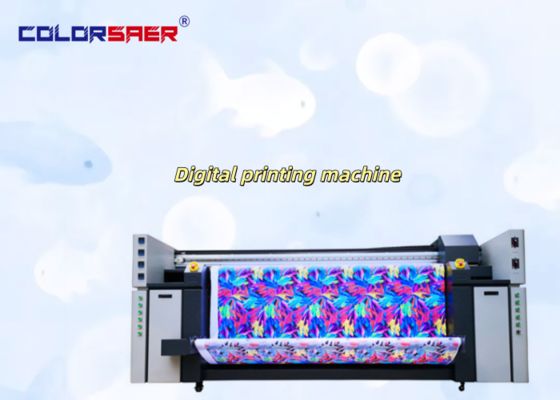 Color SAER Qualitätssicherung Inkjet-Plotter 4 & 8 Farbdruckmaschine für Polyester und Baumwolle