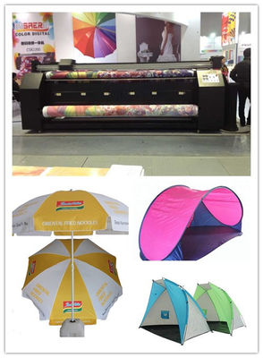 3.2m großes Format-Textildrucker, hochauflösende Gewebe-Druckmaschine