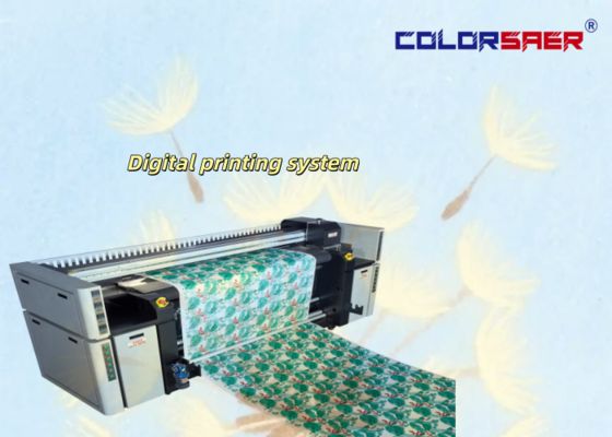 Großformat-Plotter-Sublimationsdrucker mit 4 I3200-Druckköpfen für Polyester- und Baumwollstoff-Druckmaschine